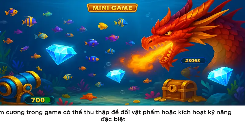 Kim cương trong game có thể thu thập để đổi vật phẩm hoặc kích hoạt kỹ năng đặc biệt