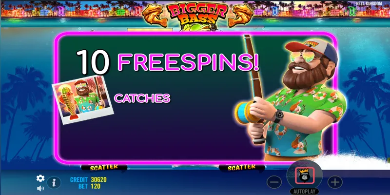 Tính năng Free Spins và Wilds trong Big Bass Bonanza mang đến cơ hội thắng lớn.