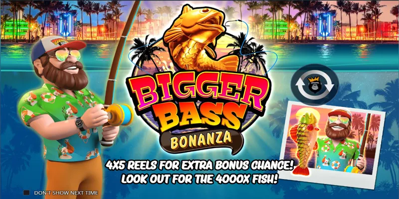 Big Bass Bonanza: Game Slot Câu Cá Đầy Hấp Dẫn, Cơ Hội Nổ Hũ Lớn