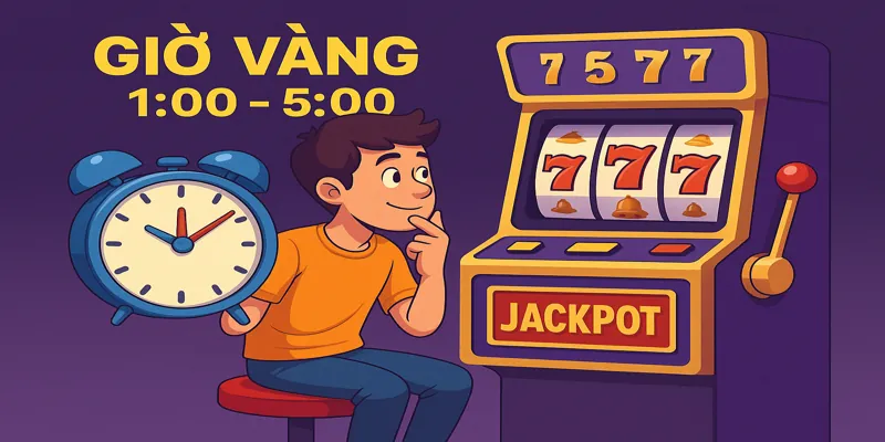 Giờ ít người chơi thường là thời điểm vàng để quay dễ nổ hơn
