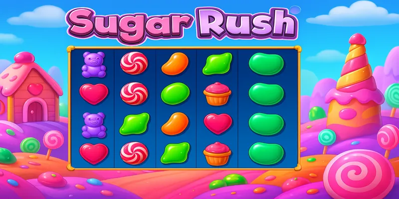 Sugar Rush – Game Slot Kỹ Thuật Màu Sắc, Dễ Trúng Nổ Hũ Ngập Niềm Vui