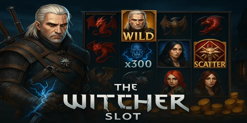 The Witcher Slot – Game Quay Hũ Thần Thoại, Dễ Trúng Nổ Hũ Cực Đã
