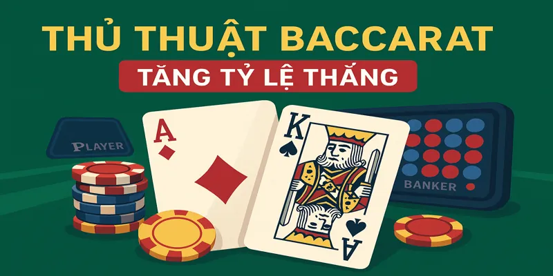 Thủ Thuật Baccarat Dễ Áp Dụng Giúp Tăng Tỷ Lệ Thắng