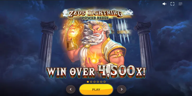 Zeus Lightning Power: Slot Thần Sấm Đưa Bạn Chạm Tới Giải Thưởng Khủng